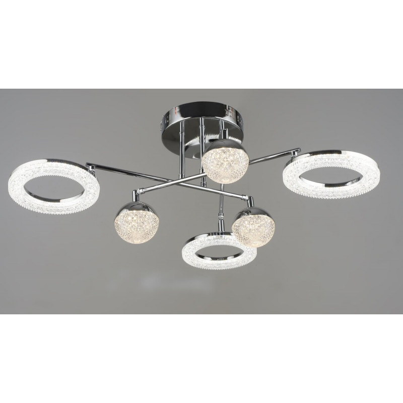 Люстра світлодіодна акрилова Sirius B YH1183/3+3 CH