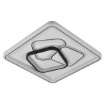 Стельова люстра 5013 (Білий+Чорний)