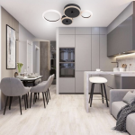 Люстра світлодіодна акрилова Sirius N 3834 BK