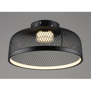 Люстра світлодіодна в стилі лофт VALESO B YH1348/56W BK+GD