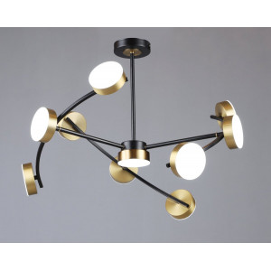Люстра світлодіодна акрилова Sirius B N6340/10 BK+COP