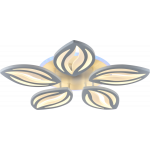 Люстра стельова світлодіодна VALESO 5 плафонів LED 64W RGB Білий Метал Акрил LI8515/5