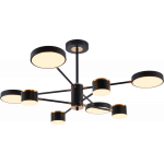 Люстра світлодіодна акрилова Sirius B X13288/8 BK+FGD