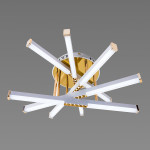 Люстра світлодіодна акрилова Sirius B YH839/5 WT+GD 65W