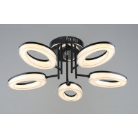 Люстра світлодіодна акрилова Sirius B YH1100/5 BK+CH