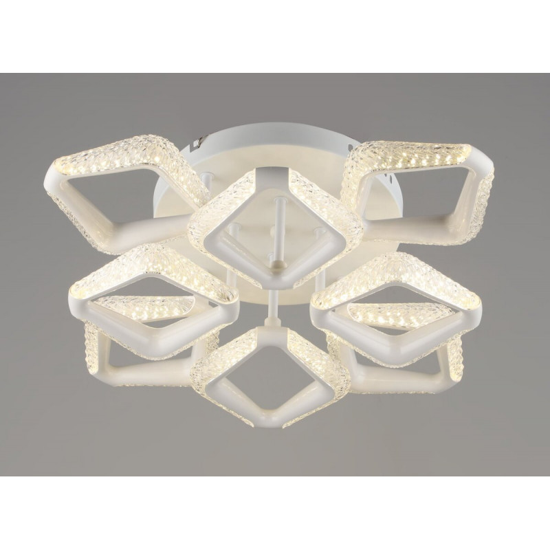 Люстра світлодіодна акрилова Sirius B YH1301/8 WT 48W