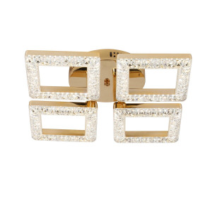 Люстра світлодіодна акрилова Sirius 2726/4 GD 40W*2