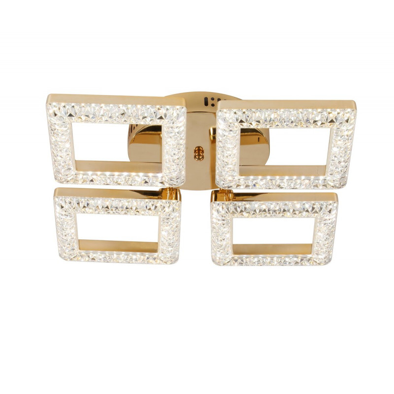 Люстра світлодіодна акрилова Sirius 2726/4 GD 40W*2