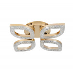 Люстра світлодіодна акрілова Sirius 2721/4 GD 40W*2