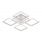 Люстра світлодіодна акрилова стельова 6110-4 WT 74W