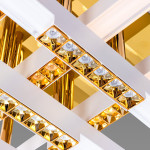 Люстра світлодіодна акрилова Sirius B YH836/6 WT+GD 78W