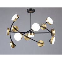 Люстра світлодіодна акрилова Sirius B N6340/13 BK+COP