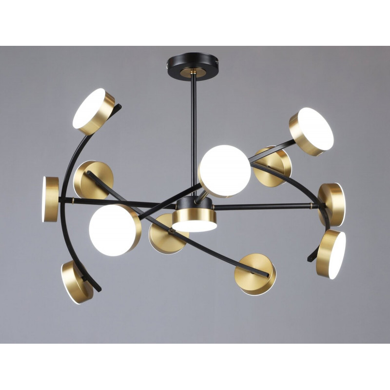 Люстра світлодіодна акрилова Sirius B N6340/13 BK+COP