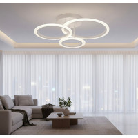 Люстра світлодіодна G 2716/3B WT 66W біла