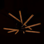 Люстра світлодіодна акрилова Sirius B YH839/5 WT+GD 65W