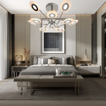 Люстра світлодіодна у вітальню Sirius 8929-10 128W