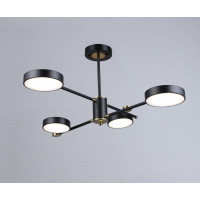 Люстар світлодіодна акрилова Sirius B YH1124/4 BK+COP