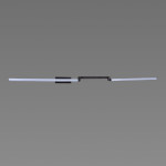 Люстра стельова світлодіодна VALESO LDD13316 BK чорна