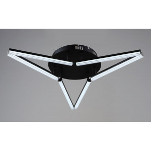 Люстра стельова світлодіодна VALESO YH1324/6 BK, LED 36W, Чорний