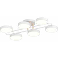 Люстра VALESO XI3322-6 білий+дерево