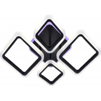 Люстра світлодіодна акрілова Sirius LI8822/2+2 BK (RGB) 84W+8W