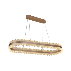 Світлодіодна підвісна люстра QQD9419 Золото