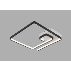 Люстра світлодіодна спіраль 28 W LP-DA91622 BK