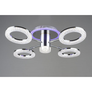 Люстра світлодіодна акрилова B YH1004/4 CH 56W