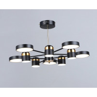 Люстра світлодіодна акрилова Sirius B YH1102/5+5 BK+FGD