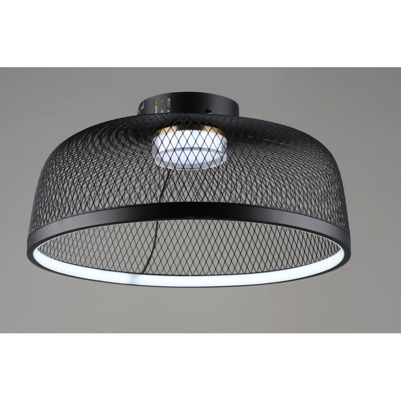 Люстра світлодіодна в стилі лофт VALESO B YH1348/70W BK+GD