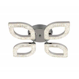 Люстра світлодіодна акрилова Sirius 2721/4 CR 40W*2