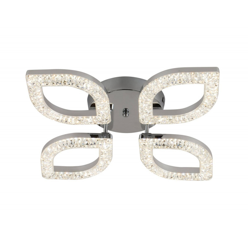 Люстра світлодіодна акрилова Sirius 2721/4 CR 40W*2