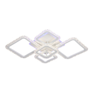 Люстра стельова світлодіодна VALESO Акрил/Метал Білий 2966/5 RGB WT