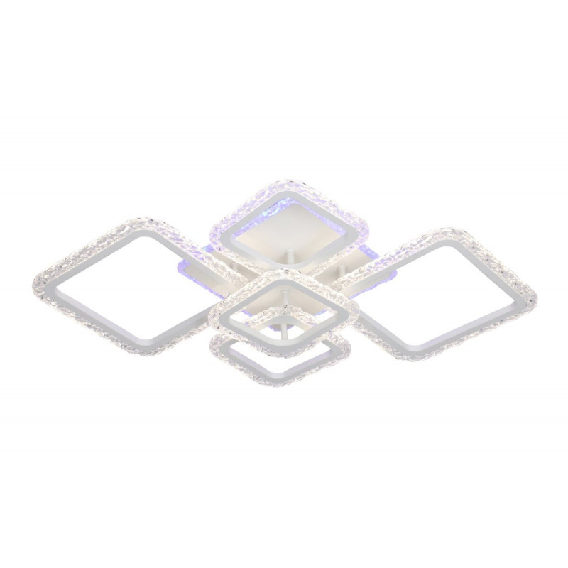 Люстра стельова світлодіодна VALESO Акрил/Метал Білий 2966/5 RGB WT