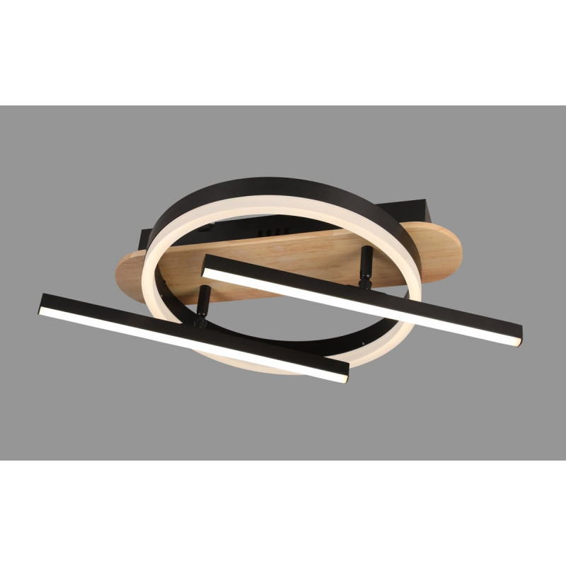 Люстра стельова світлодіодна VALESO 77087/300, чорний