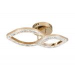 Люстра світлодіодна акрилова Sirius 2721/1+1 GD 24W*2