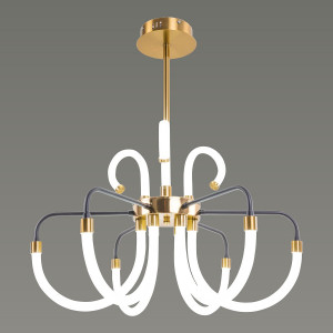 Світлодіодна акрилова люстра Sirius N 3909-6 87W