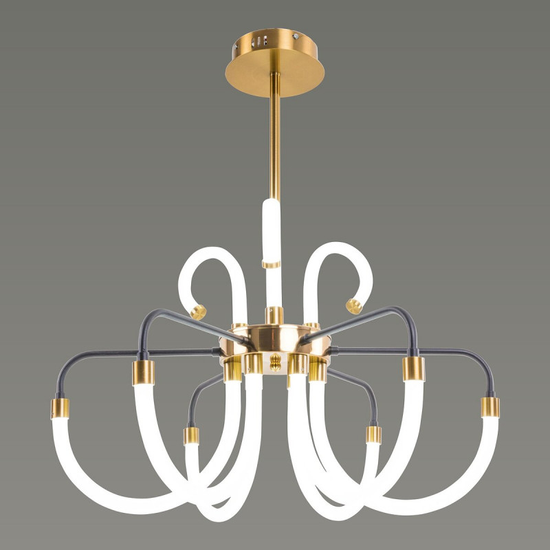 Світлодіодна акрилова люстра Sirius N 3909-6 87W