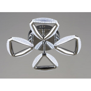 Люстра світлодіодна акрилова Sirius B YH1302/4 CH 24W