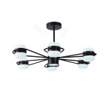 Люстра світлодіодна акрилова Sirius B N4557/6 BK