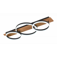 Світлодіодна люстра MTD131, дерево