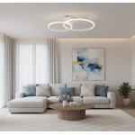 Світлодіодна люстра G 2716/2 WT 52W