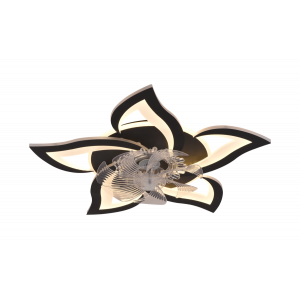 Стельовий світильник-вентилятор YZD5005-Fan (Чорний)