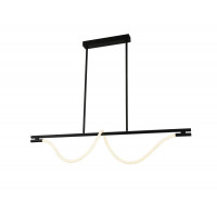 Підвісний світлодіодний світильник G 2914/1000 74W, чорний