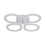 Люстра стельова світлодіодна VALESO 1143/4, LED 104W, з пультом, Білий