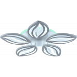 Люстра стельова світлодіодна VALESO 5 плафонів LED 64W RGB Білий Метал Акрил LI8515/5