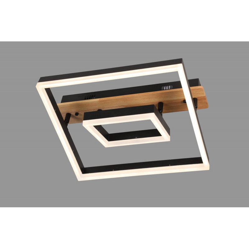 Люстра стельова світлодіодна VALESO 77081-2S, чорний