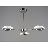 Люстра підвісна світлодіодна Sirius B YH1304/3 CH 18W хромова