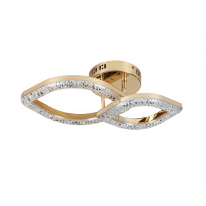 Люстра світлодіодна акрилова Sirius 2721/1+1 GD 24W*2