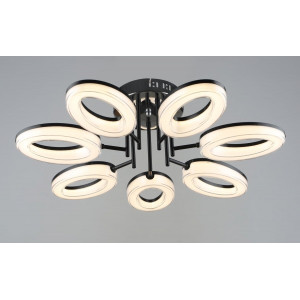 Люстра світлодіодна акрилова Sirius B YH1100/7 BK+CH